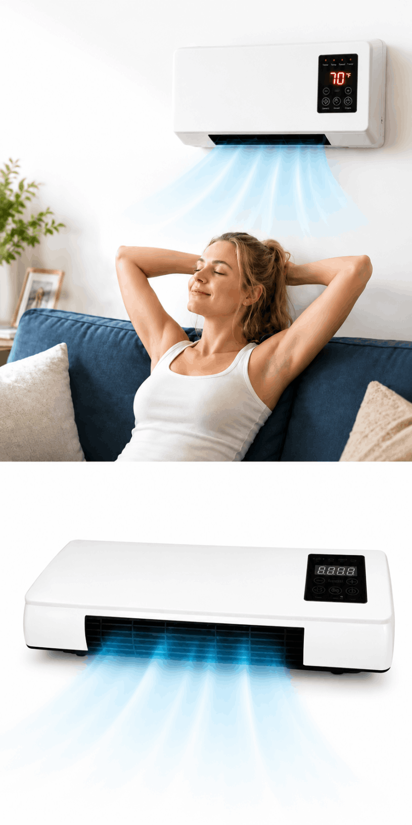 How does CoolCove AC work